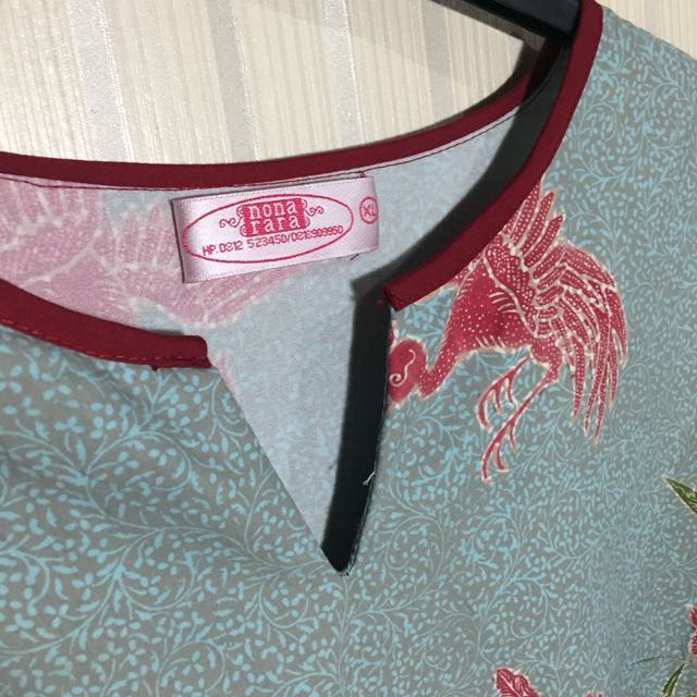 Batik Nona Rara Hijau - PNS010, Fesyen Wanita, Pakaian Wanita di Carousell