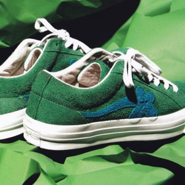 converse x golf le fleur green
