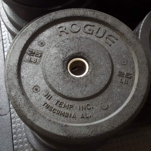 Rogue hi hotsell temp bumper plates