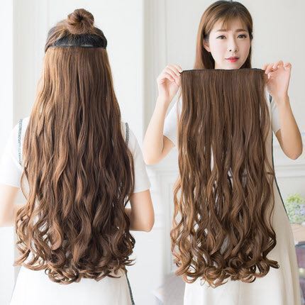 Fast Po Korean Ulzzang 4 Colors Different Lengths Curly Wavy Hair