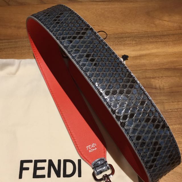 fendi python strap
