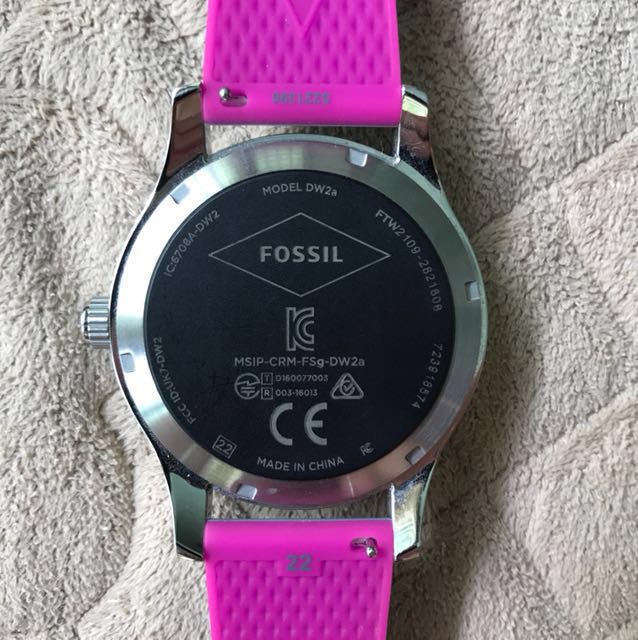 fossil smartwatch dw2