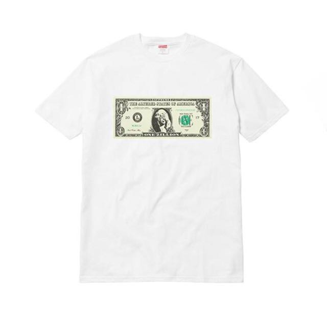 supreme money tee