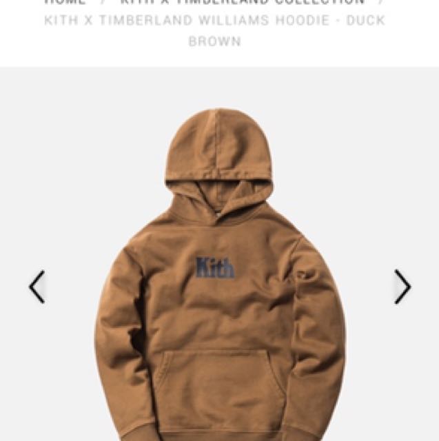 Kith x timberland hoodie hot sale