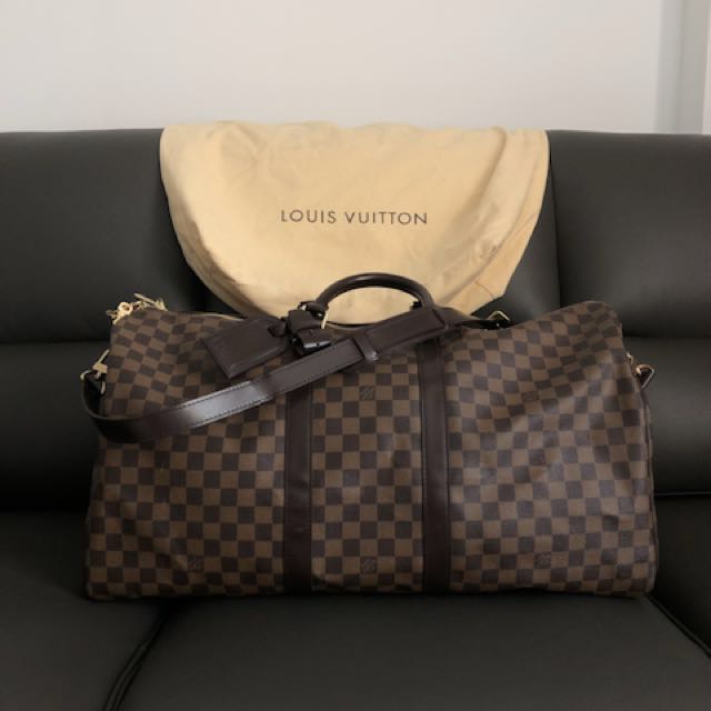 louis vuitton keepall tag