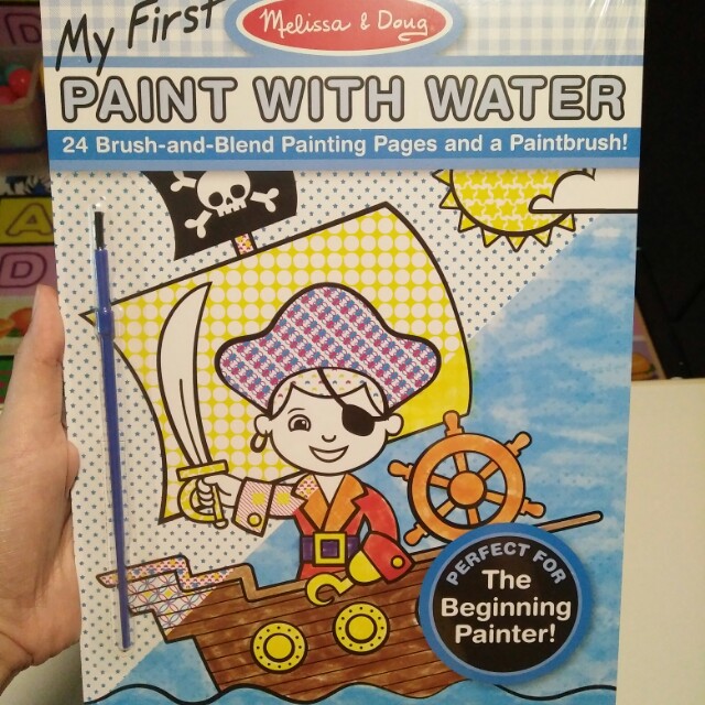 melissa and doug my first paint with water