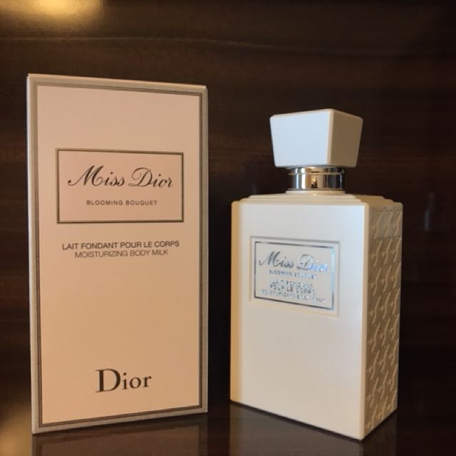 miss dior body milk