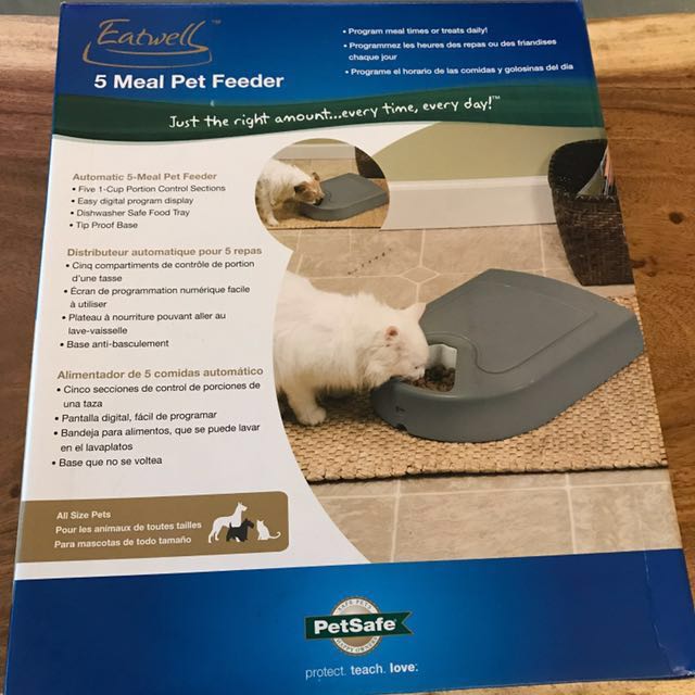 Petsafe 5 Meal Pet Auto Feeder Pet Supplies On Carousell