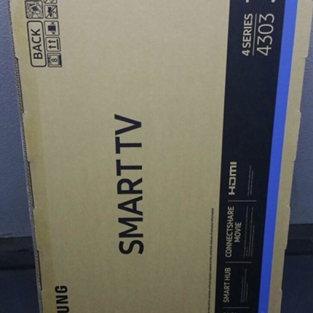 Samsung Ua32j4303 Hd Flat Smart Tv J4303 Series 4 32 Home Appliances Tvs Entertainment Systems On Carousell