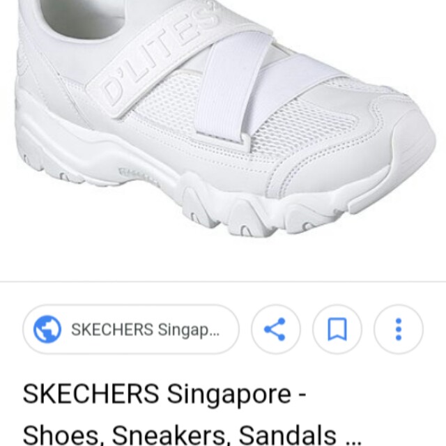 skechers white school shoes