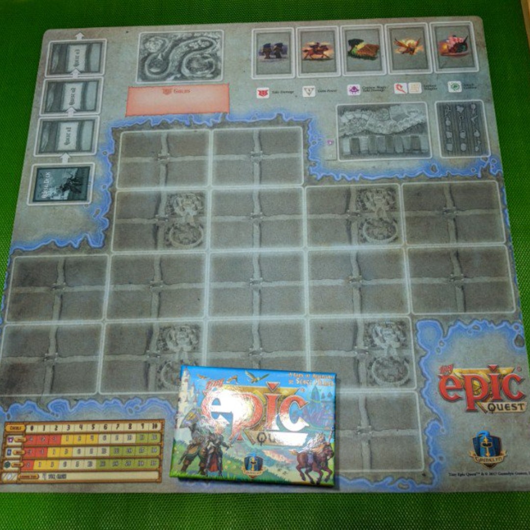 Tiny Epic Quest Deluxe Edition + Playmat, Hobbies & Toys, Toys & Games on  Carousell