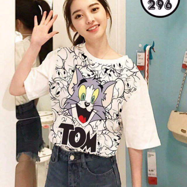 Tom Jerry Top Women S Fashion Clothes Tops On Carousell