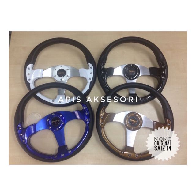 Autofriend Antena Racing Momo Radio Mobil Modifikasi Exterior Ai ... - Stereng Momo 3