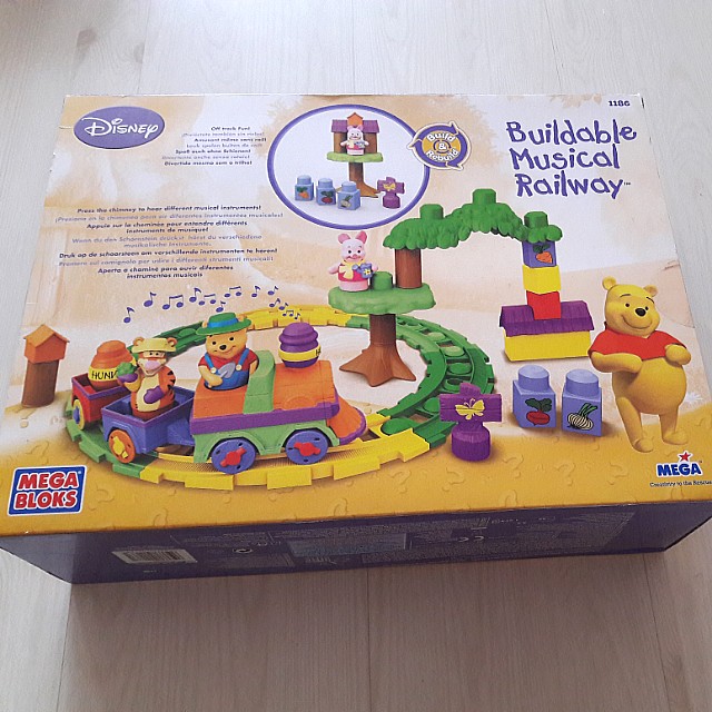 mega bloks winnie the pooh train set