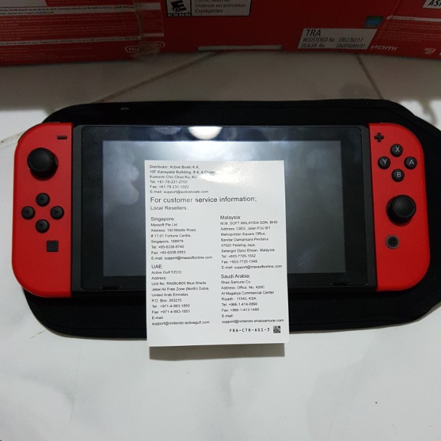 used nintendo switch consoles