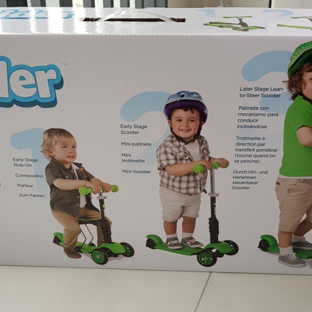 YGlider 3 in 1 Green in colour, Babies & Kids, Infant Playtime on