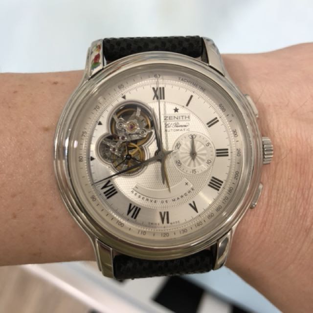 Zenith El Primero Open Reserve Xxt De Marche Luxury Watches On