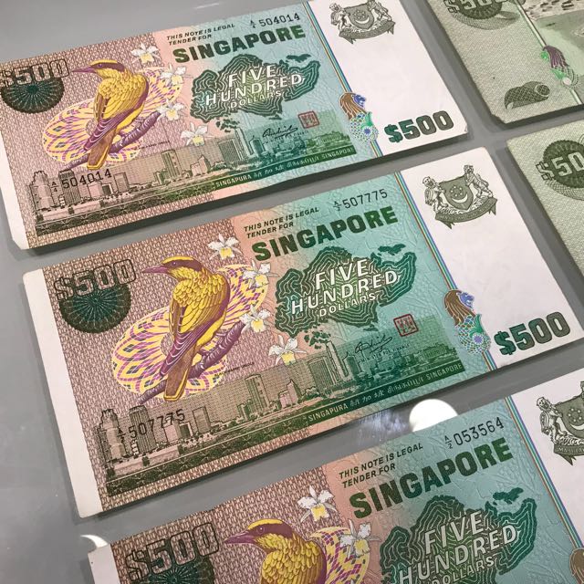 500 Singapore Dollar Note Hobbies Toys Memorabilia Collectibles Currency On Carousell