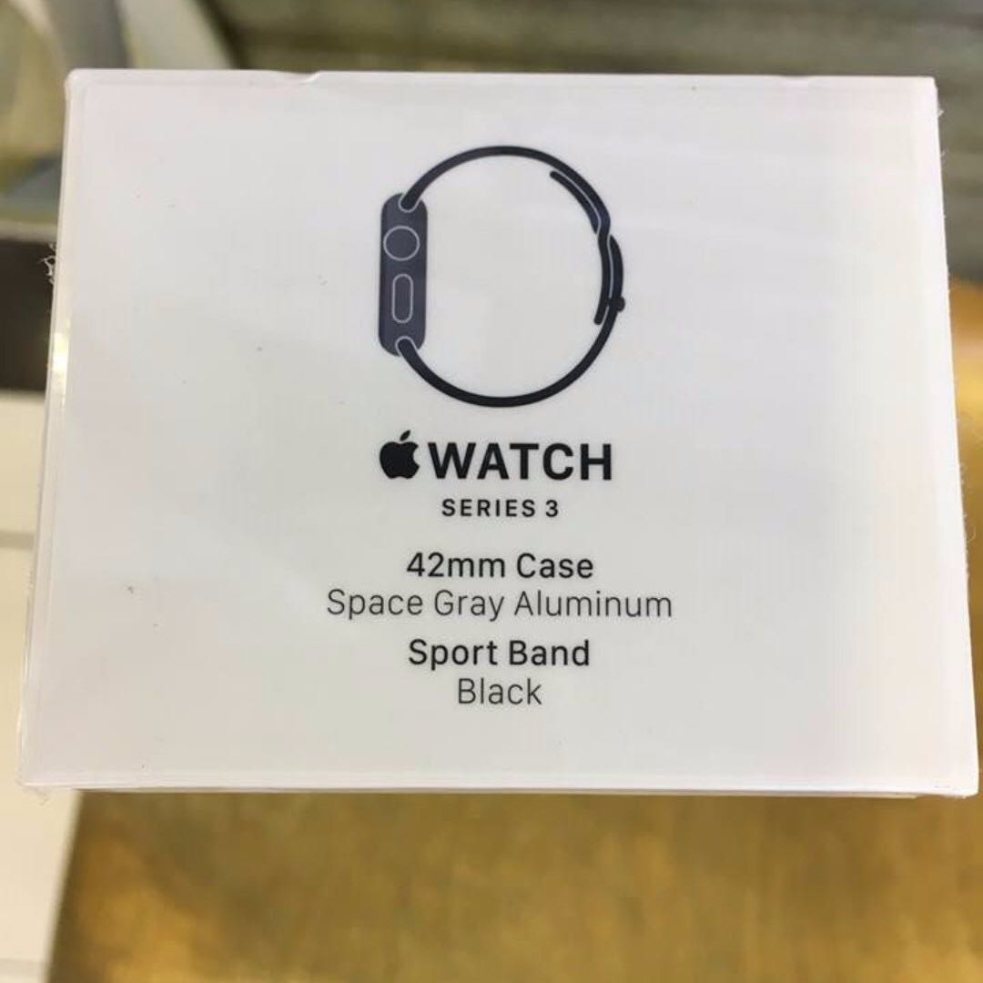 [徵收] apple watch ( series 3 ) iwatch 所有色, 全新未开封