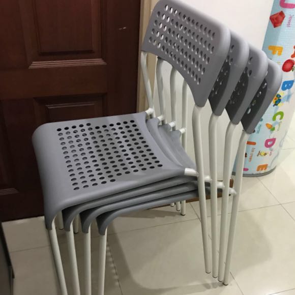Adde Chair 4 Pcs Furniture Tables Chairs On Carousell