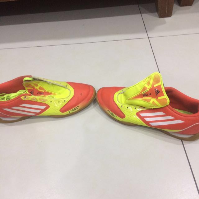 ADIDAS F50 ORANGE YELLOW Men s Fashion Footwear Dress shoes