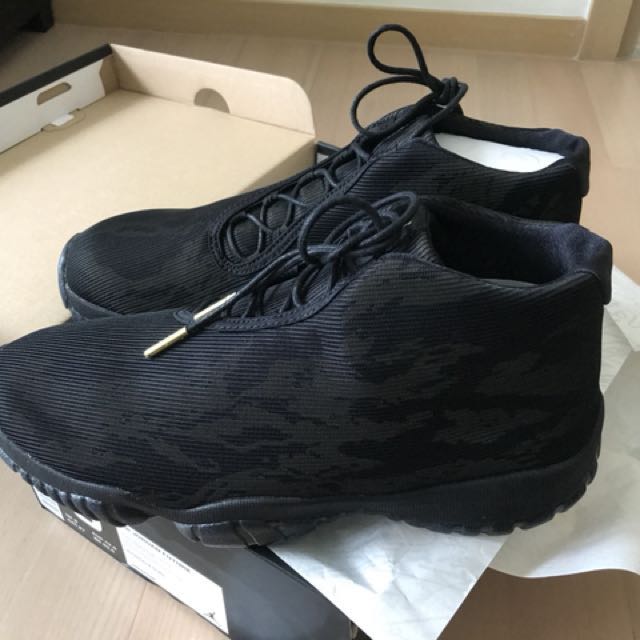 jordan future black gold