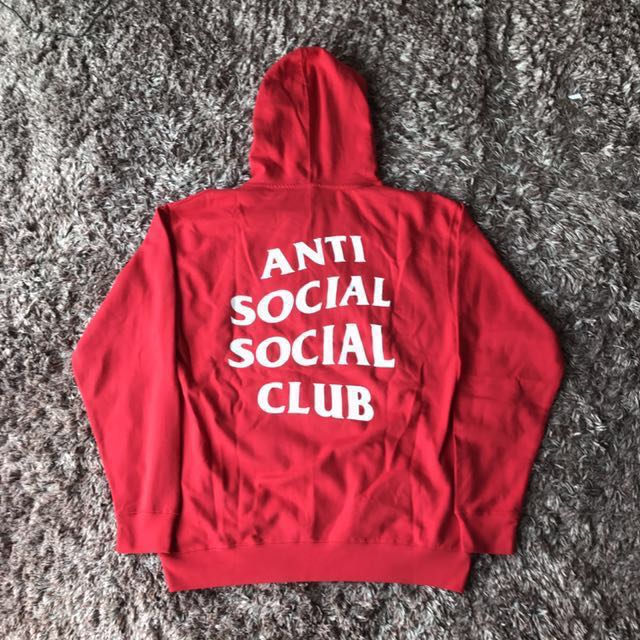 Red assc deals hoodie
