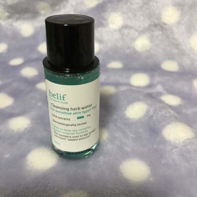 belif makeup remover
