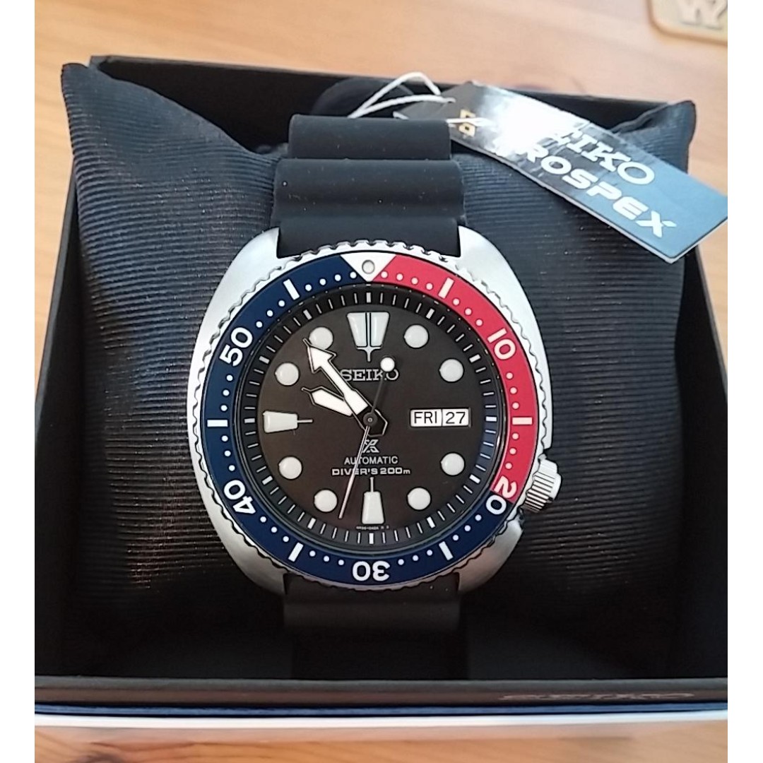 Brand New] Seiko Prospex Pepsi Turtle SRP779K1 SRP779, Men's Fashion,  Watches & Accessories, Watches on Carousell