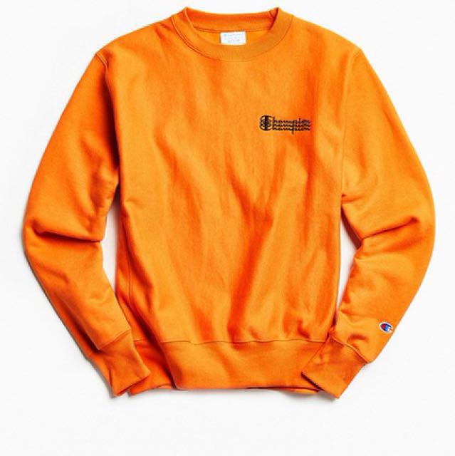 champion reverse weave fleece crew neck sweatshirt