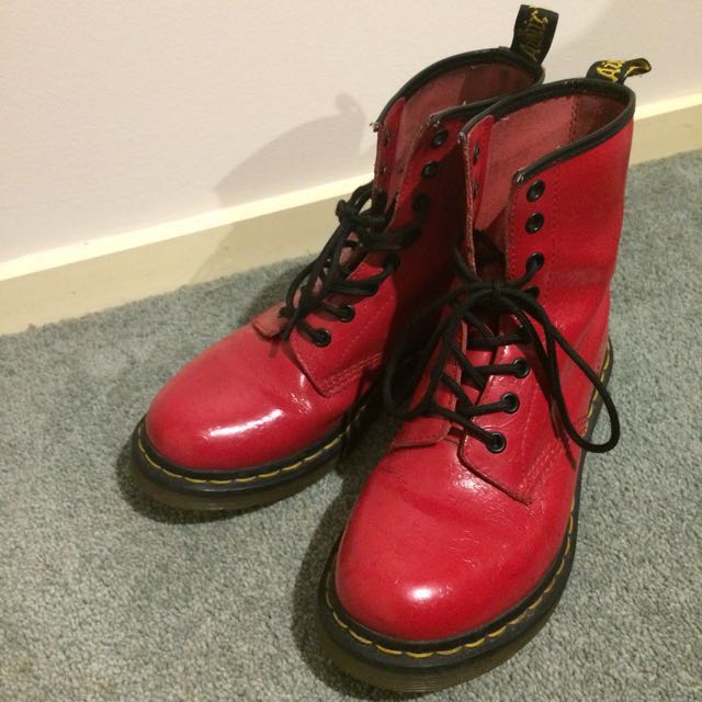 Floral embossed doc martens new arrivals