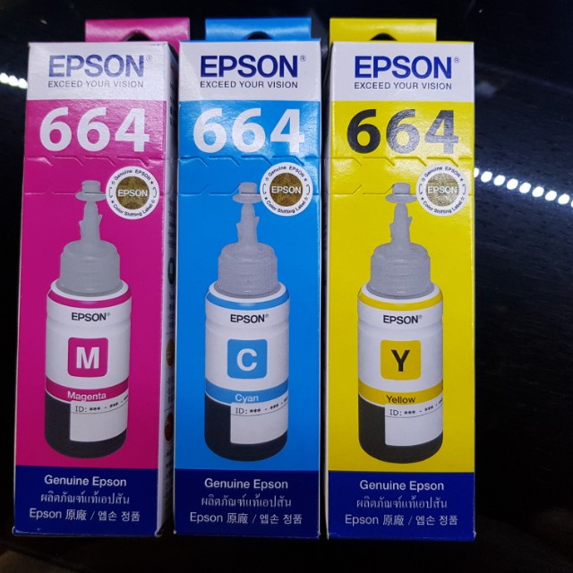 Epson Ink Replacements for Inktank system, Computers & Tech, Printers ...