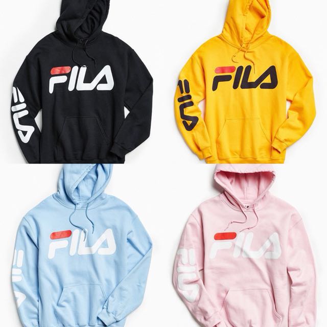 fila script hoodie