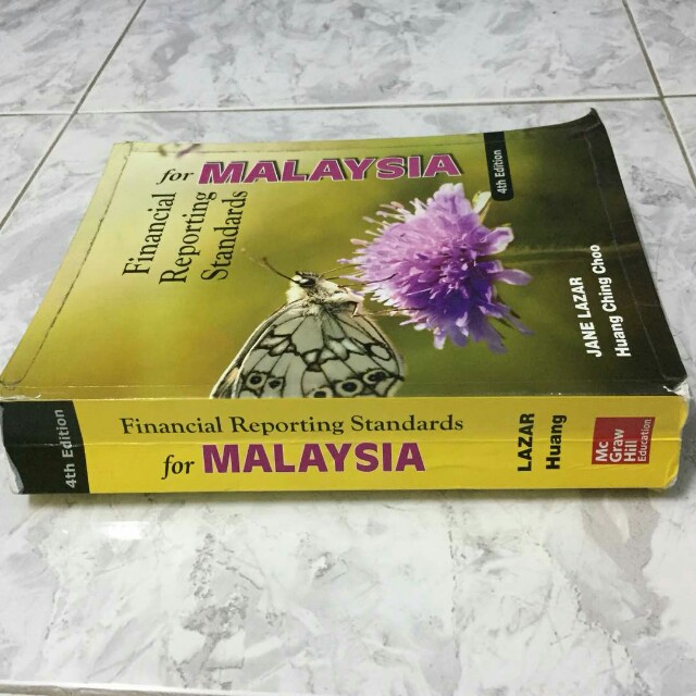 Financial Reporting Standard For Malaysia 4th Edition Textbooks On Carousell