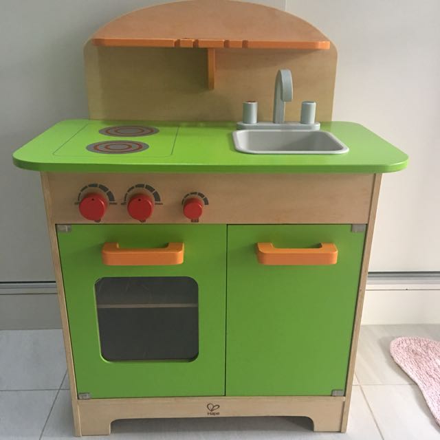 Hape Wooden Kitchen Babies Kids Toys Walkers On Carousell