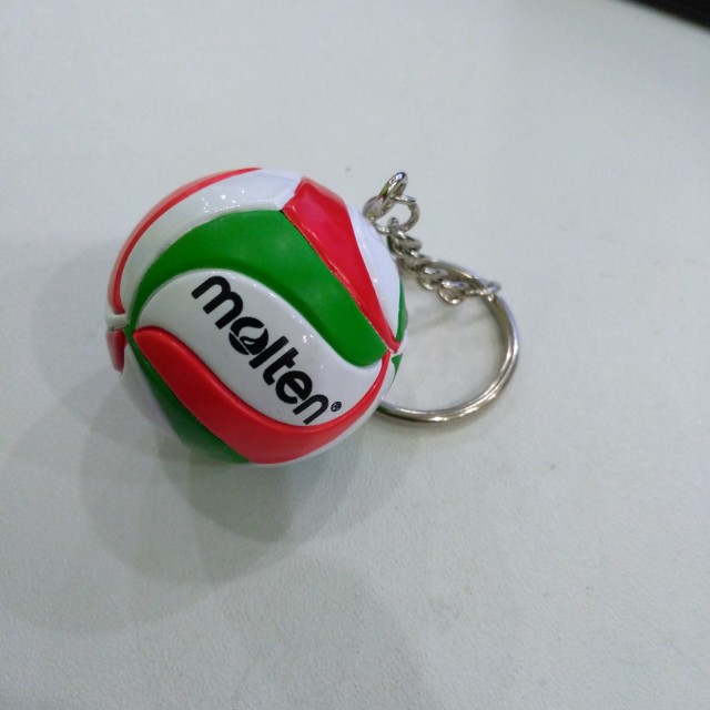 Molten volleyball keychain, Hobbies & Toys, Stationery & Craft