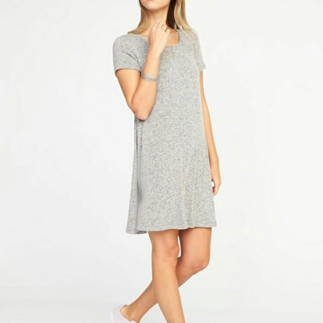 Old Navy Plush Knit Swing Dress Women S Fashion Women S