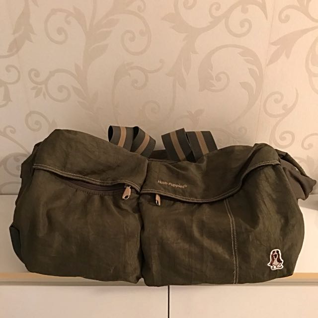 Hush puppies online duffle bag