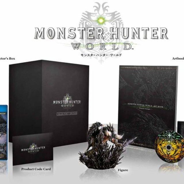 PS4 Monster Hunter World Collector