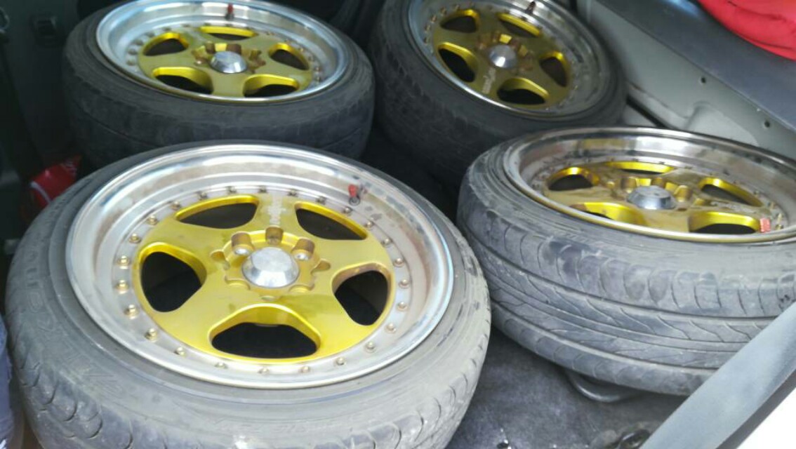 Rim Sport Serta Tayar Kereta Viva Auto Accessories On Carousell