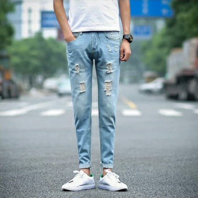 jeans koyak style