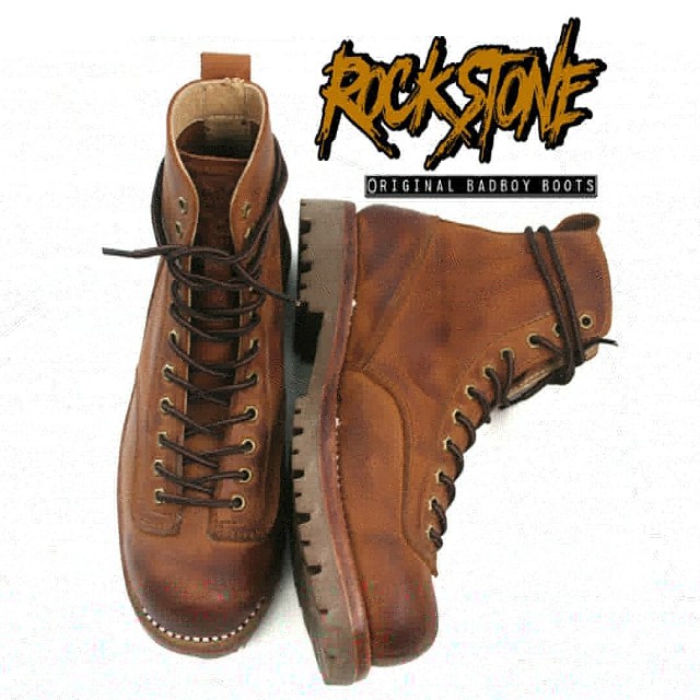 Rockstone boots original leather Rocky sleeper
