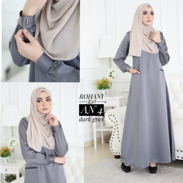 Rohani 2.0, Women's Fashion, Muslimah Fashion, Dresses on Carousell