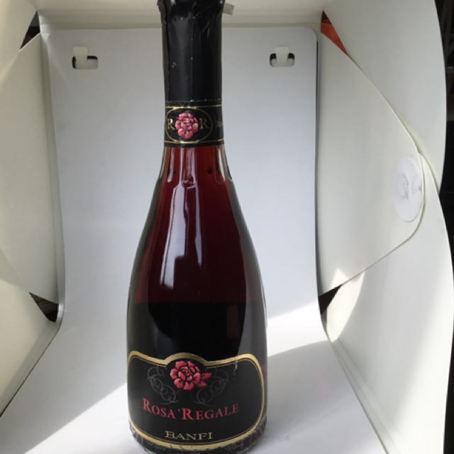 Rosa Regale Banfi Food Drinks Beverages On Carousell