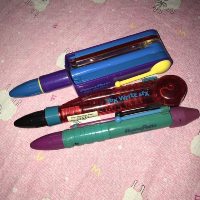 (Set of 3) Nostalgic Power Penz, Hobbies & Toys, Toys & Games on Carousell