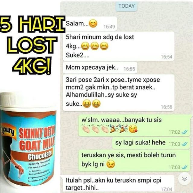 Skinny Detox Goat Milk Health Beauty Skin Bath Body On