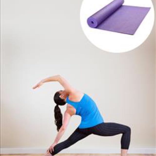 Tikar Yoga Ungu Sports Equipment Exercise Fitness Exercise