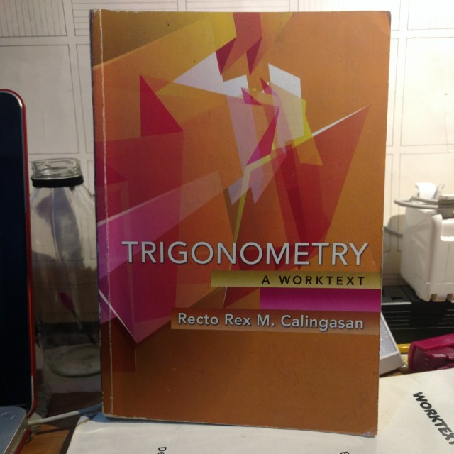 Trigonometry a worktext (Category: Textbooks) located in Quezon City. Submitted by paotang (Listing ID 151561536, Image 1). Description: Price is negotiable! Has writings but in pencil. Good condition!.
