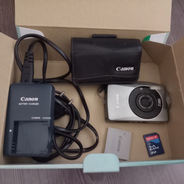 Canon IXUS 75 7.1MP Digital Camera - Silver for sale online