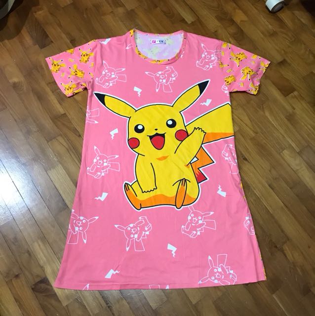 pikachu night dress